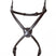 Henry James Double Buckle Figure 8 Grackle Noseband #colour_havana-brown