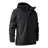 Deerhunter Sarek Shell Jacket with hood #colour_black