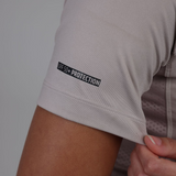 Shires Aubrion Ladies React Short Sleeve Base Layer #colour_sand