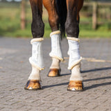 Stubben Airflow Fleece Lined Brushing Boots #colour_white