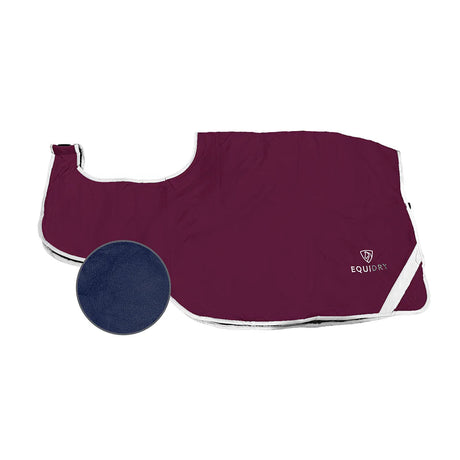 EQUIDRY Exercise Sheet Thick #colour_plum-navy