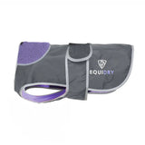 EQUIDRY Dog Coat #colour_grey-lilac