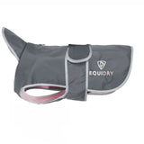 EQUIDRY Dog Coat #colour_grey-pale-pink