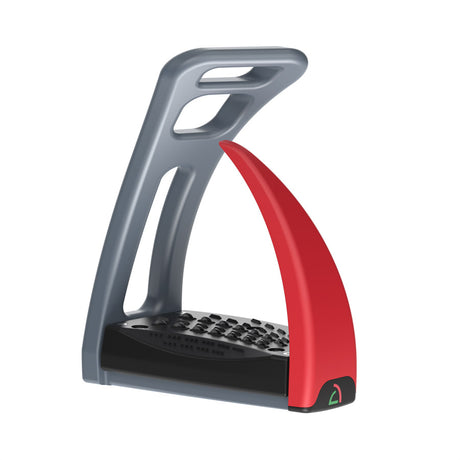 Safe Riding Contemporary S-Stirrups Pair of Clips #colour_red-chilli