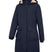 Hoggs of Fife Walker Ladies Long Coat #colour_navy