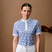 Alessandro Albanese Alcina Short Sleeve Show Shirt #colour_siciliian-blue