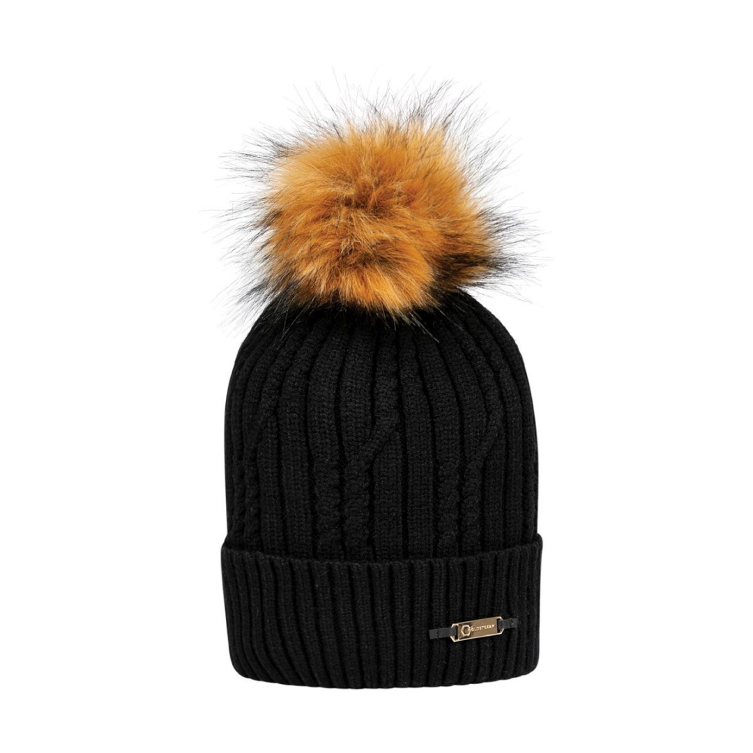 Coldstream Lamberton Bobble Hat #colour_black