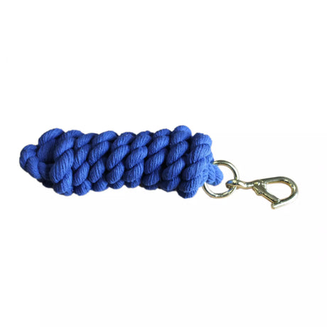 Mackey Cotton Walsall Clip Leadrope #colour_royal-blue