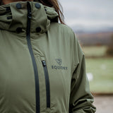 EQUIDRY Women's Iris Waterproof Riding Jacket #colour_green