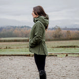 EQUIDRY Women's Iris Waterproof Riding Jacket #colour_green