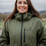 EQUIDRY Women's Iris Waterproof Riding Jacket #colour_green