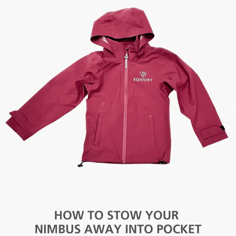 EQUIDRY Children's Nimbus Pack Away Jacket