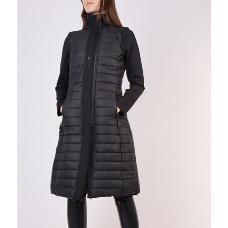 Montar Long Emma Hybrid Jacket #colour_black