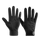 Equisential Cotton Riding Glove #colour_black