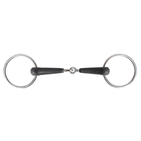 Mackey Jointed Rubber Snaffle Bit