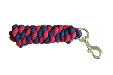 Mackey Cotton Trigger Hook Leadrope #colour_navy-red