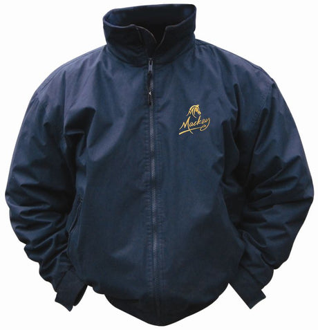 Mackey Blouson Jacket With Rear Logo #colour_navy