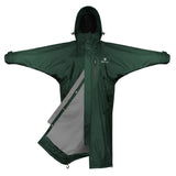 EQUIDRY Women's Thin Fleece Evolution  #colour_black-forest-green