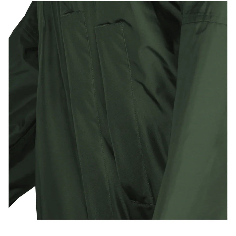 EQUIDRY Women's Thin Fleece Reflective Evolution #colour_black-forest-green