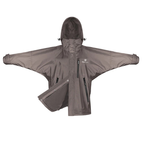 EQUIDRY Women's Thin Fleece Shortie #colour_mocha