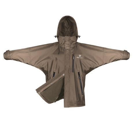 EQUIDRY Women's Thin Fleece Shortie #colour_taupe