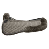 Stubben Streamline Lambswool Dressage Half Pad #colour_grey