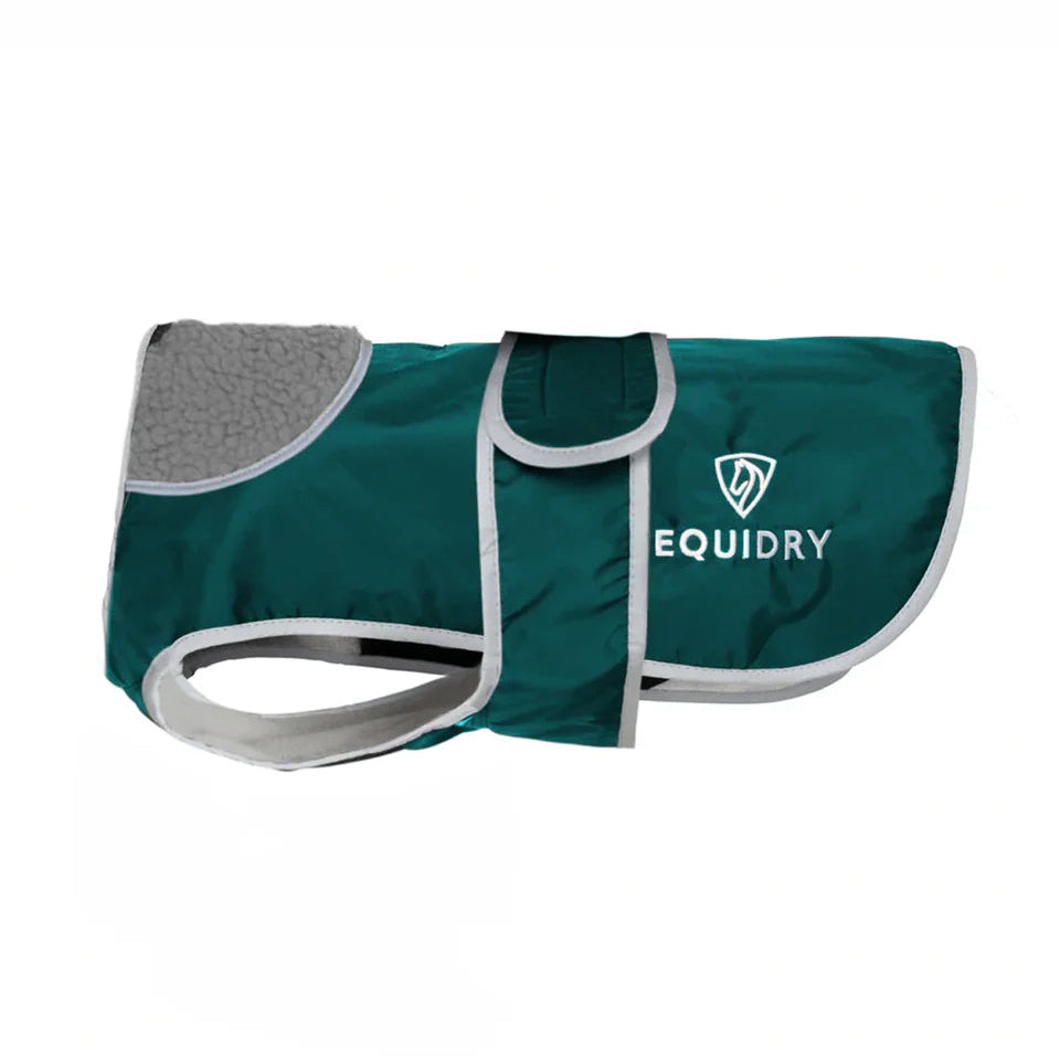 EQUIDRY Dog Coat #colour_teal-grey