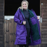 EQUIDRY Women's Thick Fleece Evolution #colour_purple-teal