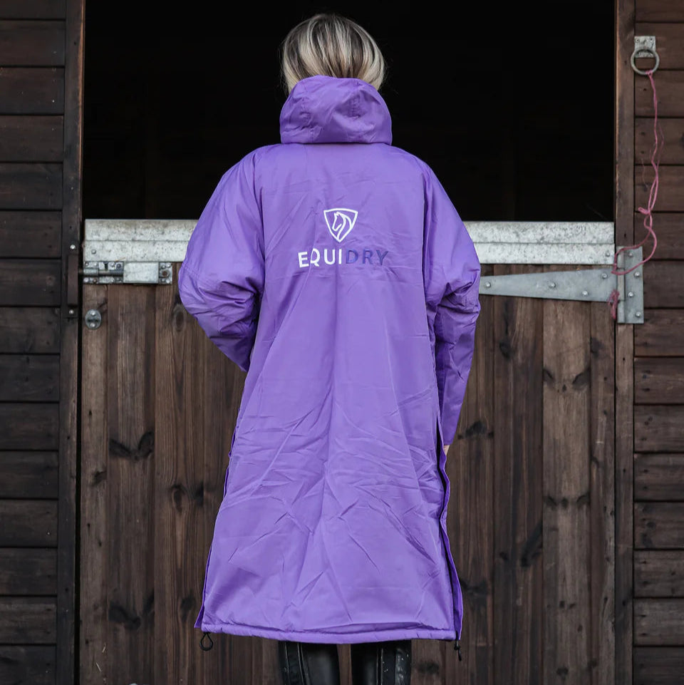 EQUIDRY Women's Thick Fleece Evolution #colour_violet-purple