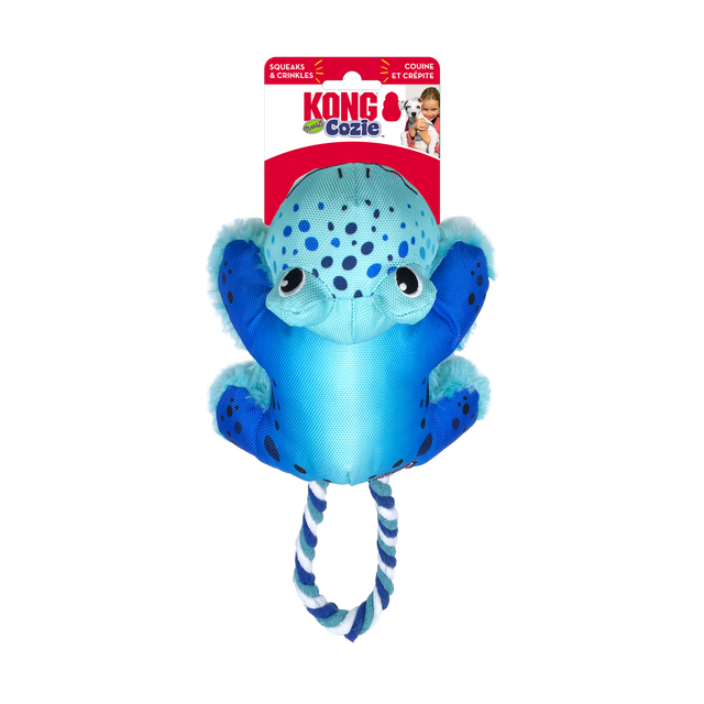 KONG Cozie Tuggz Frog