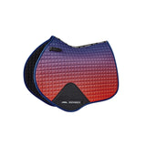 Weatherbeeta Prime Ombre Jump Shaped Saddle Pad #colour_stormy-sky