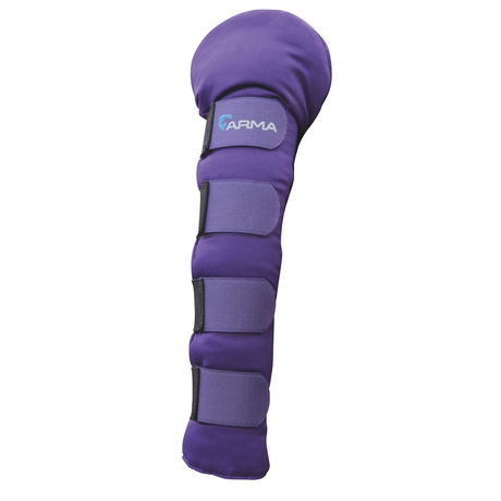 Shires ARMA Padded Tail Guard #colour_purple