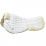 Mark Todd Deluxe Fleece Lined Half Pad #colour_white