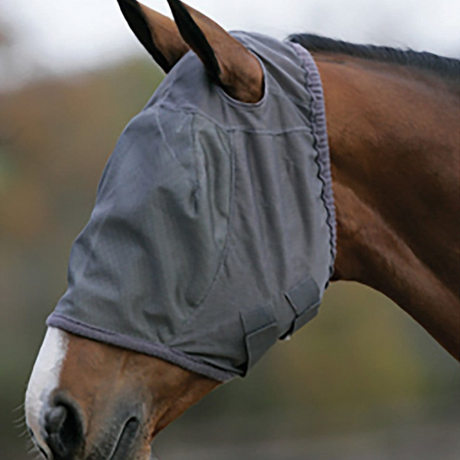 Mark Todd Fly Mask without Ears #colour_grey
