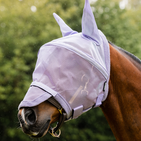 Horseware Ireland Rambo Flymask Plus #colour_lavender