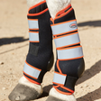 Weatherbeeta Therapy-Tec Stable Boot Wraps #colour_black-silver-red