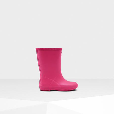 Hunter Original Kids First Classic Wellington Boots #colour_bright-pink
