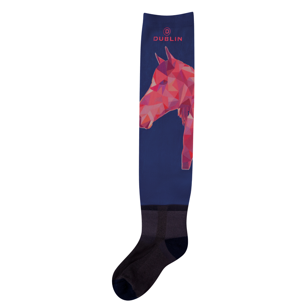 Dublin Stocking Socks #colour_horse-polygon