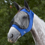 Weatherbeeta Deluxe Stretch Eye Saver With Ears #colour_royal-blue-black