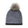 Cavallo Bine Fine Knit Hat #colour_grey-melange