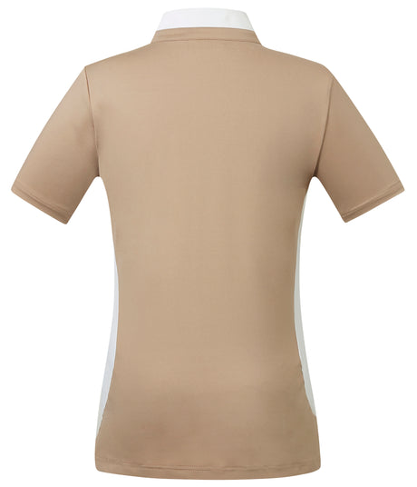 Covalliero Ladies Short Sleeve Competition Shirt #colour_sand