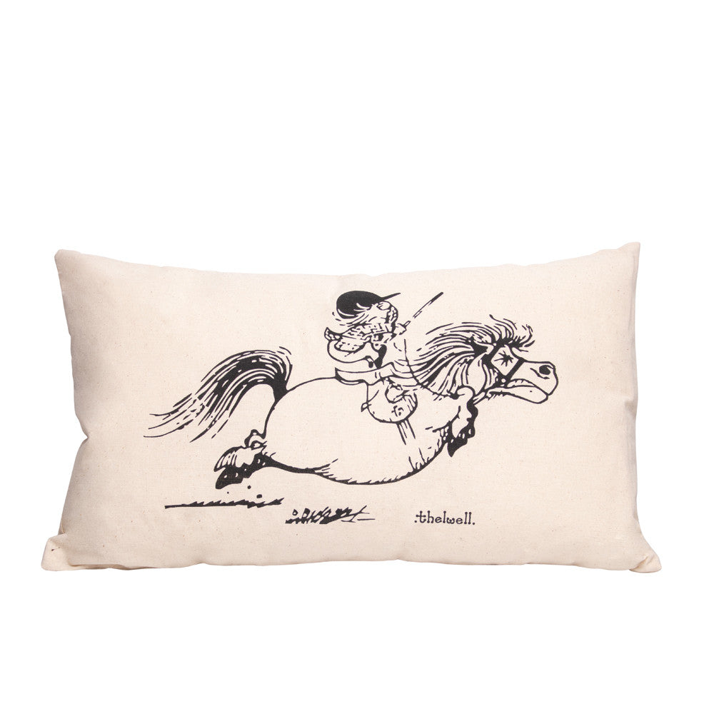 Hy Equestrian Thelwell Original Collection Don't Look Cushion