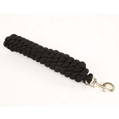 Shires Extra Long Lead Rope #colour_black