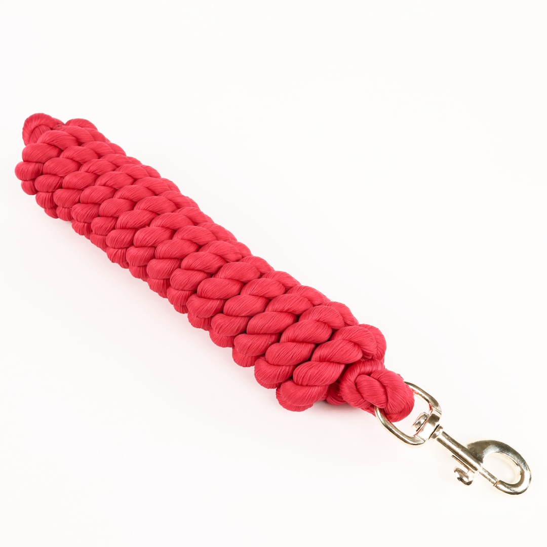 Shires Extra Long Lead Rope #colour_pink