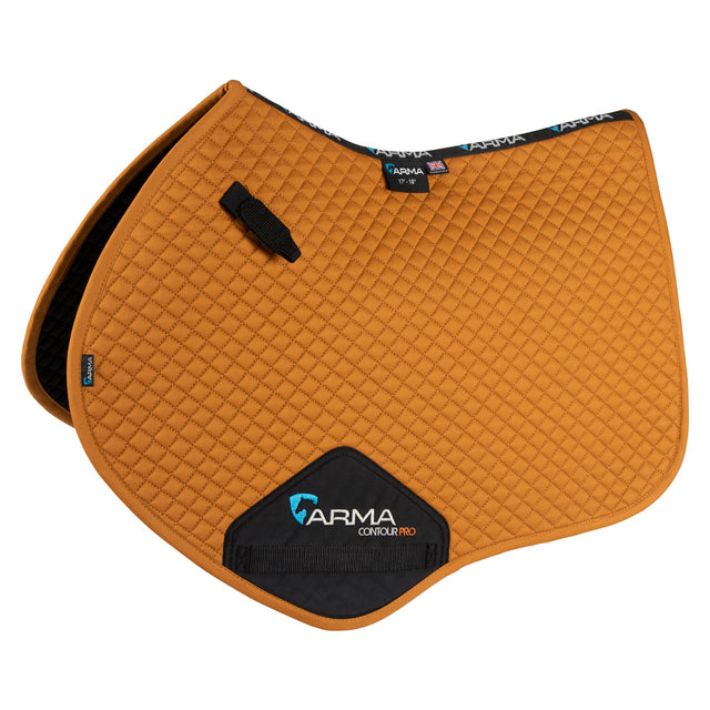 Shires ARMA Jump Saddlecloth #colour_mustard