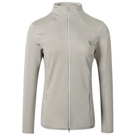 Covalliero Ladies Softshell Active Jacket #colour_light-greige