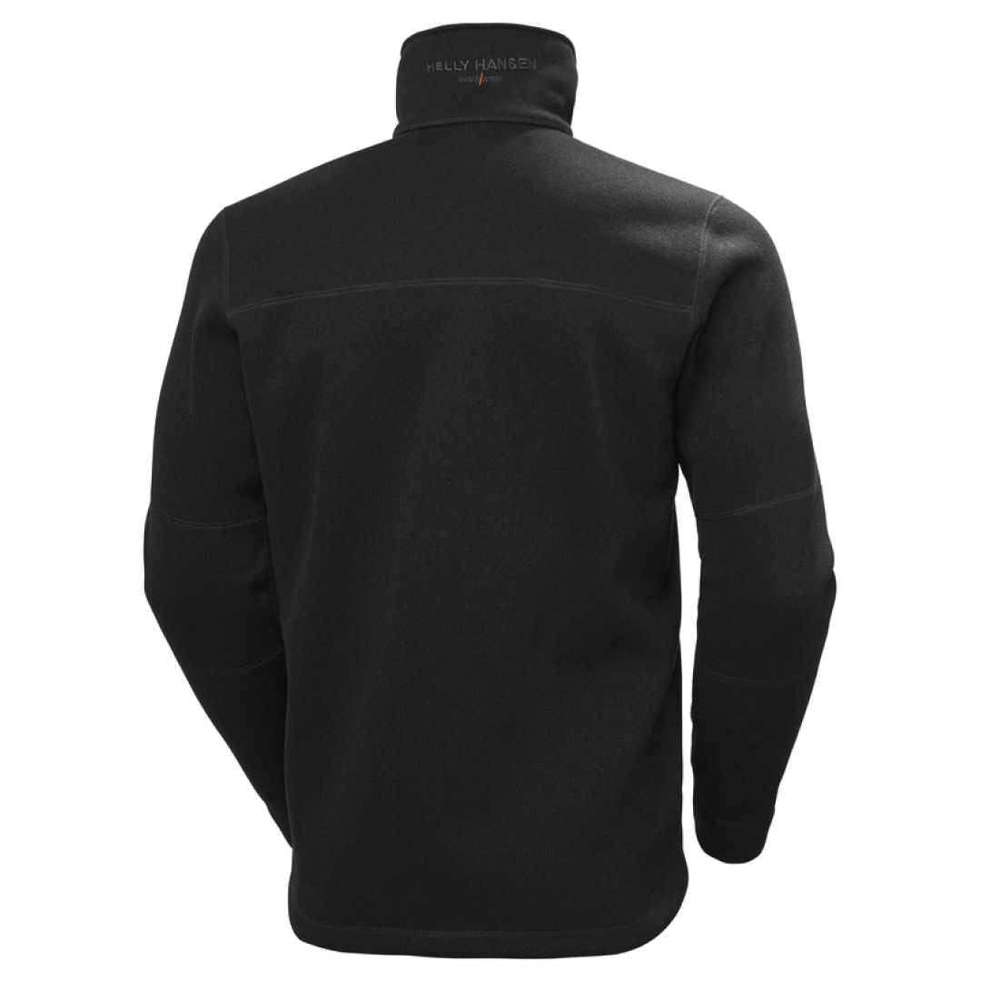 Helly Hansen Workwear Kensington Knit Fleece Jacket #colour_black