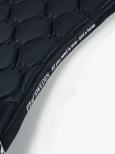 PS of Sweden Navy Signature Dressage Saddle Pad #colour_navy