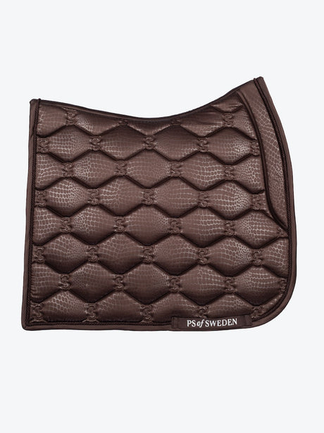 PS of Sweden Coffee Desert Dressage Saddle Pad #colour_coffee