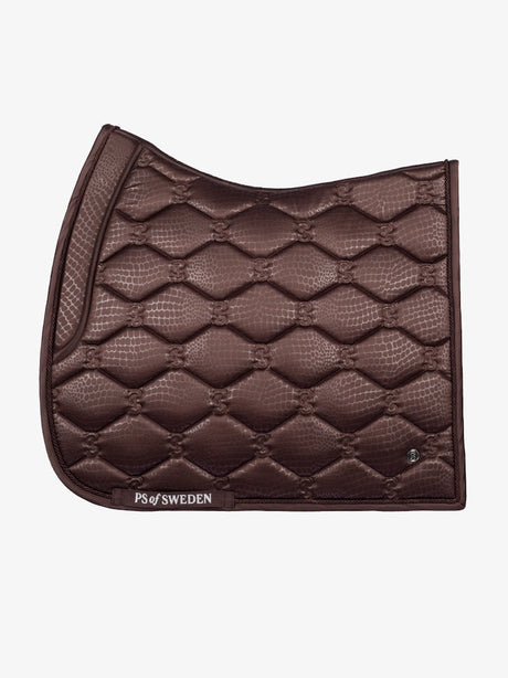 PS of Sweden Coffee Desert Dressage Saddle Pad #colour_coffee